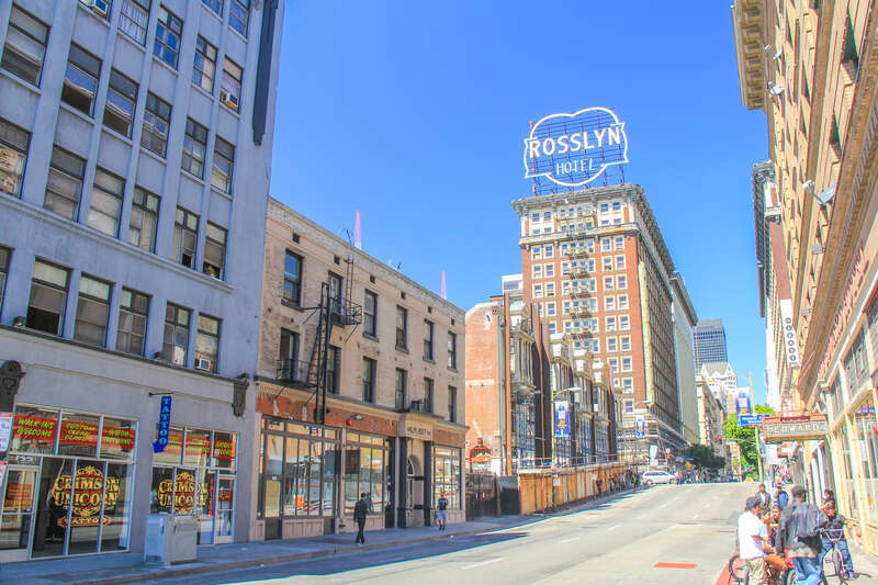 Hotel Rosslyn Annex, 112 W. 5th St. Downtown Los Angeles