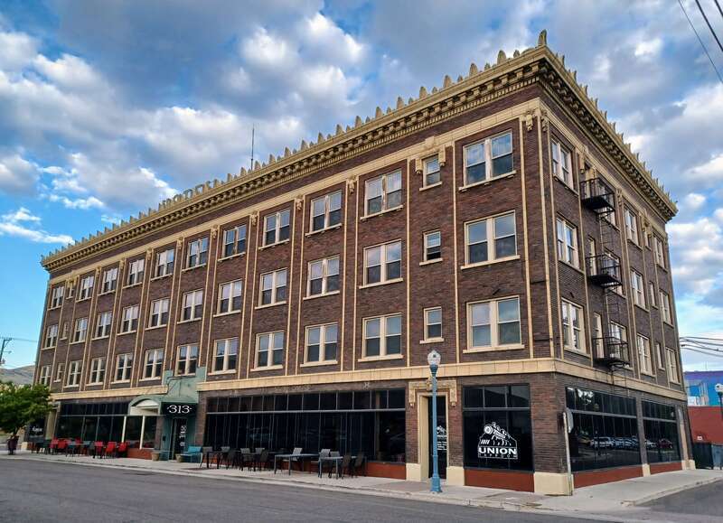 Hotel Yellowstone, Pocatello, ID, east corner