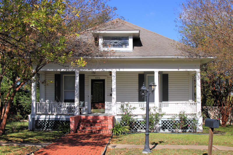 The House at 604 E. Twenty-seventh in Bryan, Texas, United States was built circa 1920. It was listed on the National Register of Historic Places on September 25, 1987.