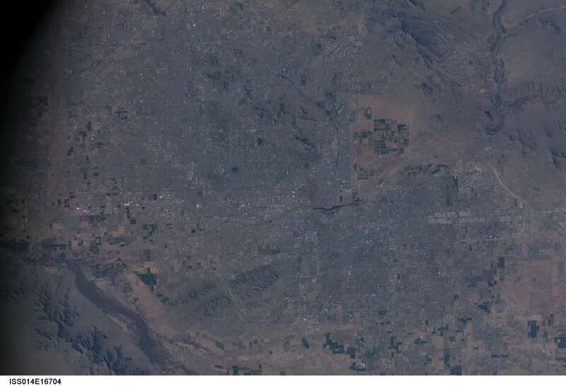 View of Arizona taken during ISS Expedition 14.