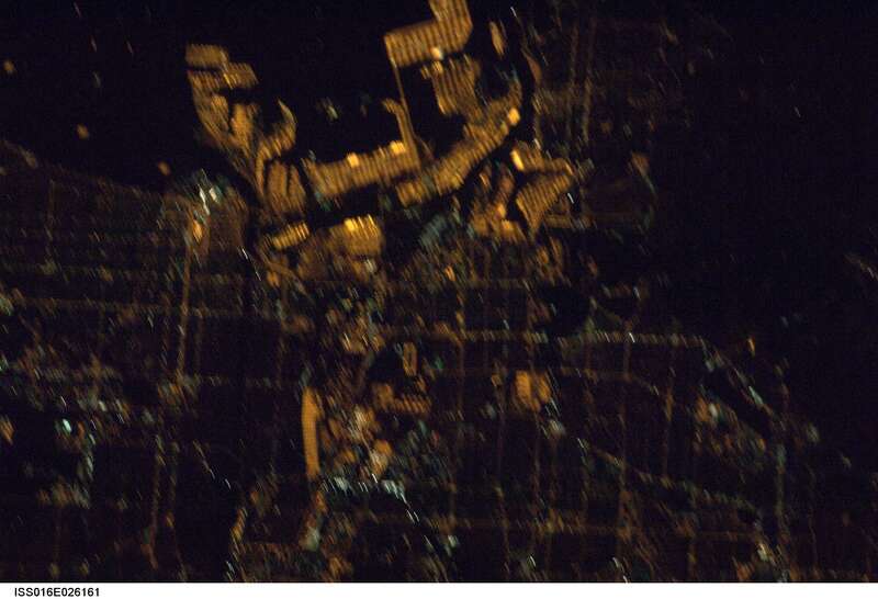 View of California taken during ISS Expedition 16.