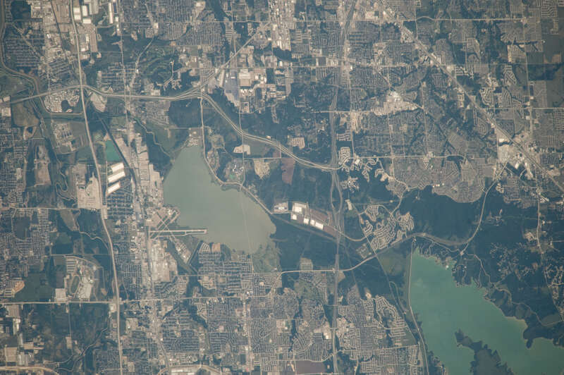 View of Texas taken during ISS Expedition 19.