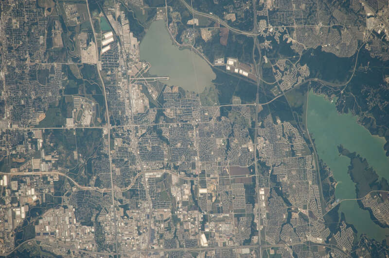 View of Texas taken during ISS Expedition 19.
