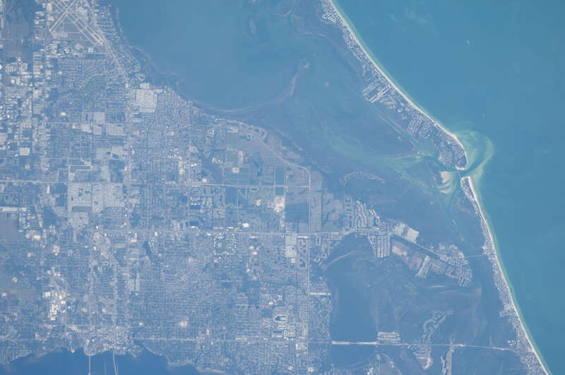 View of Florida taken during ISS Expedition 34.