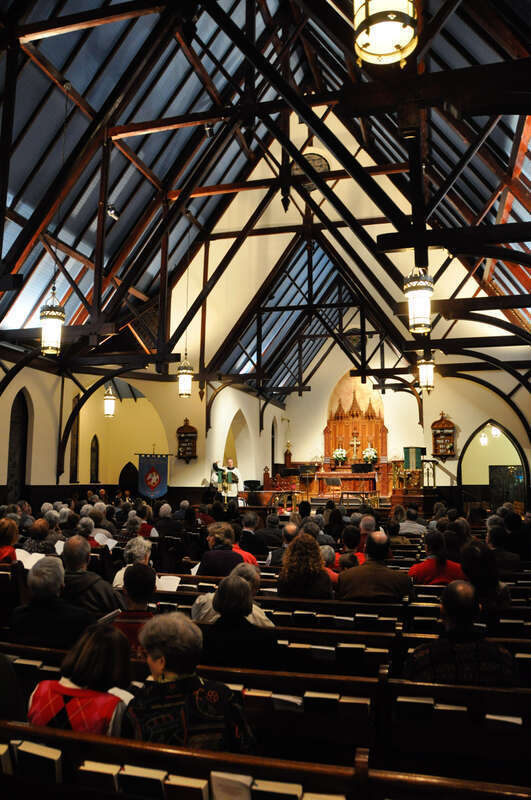 Interior of St. John's Episcopal Church, Tallahassee, circa 2011