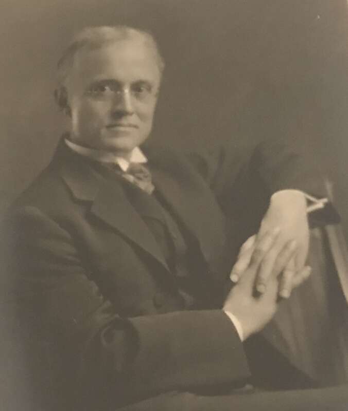 Dr. Isaac Joslin Cox was head of the history department at Northwestern University