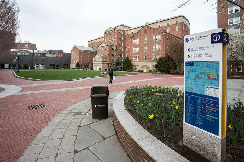 Johnson &amp;amp; Wales University downtown campus Providence Rhode Island