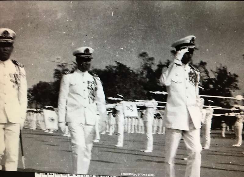 Khuong reviewed South VN Navy Graduating Officer Cadets