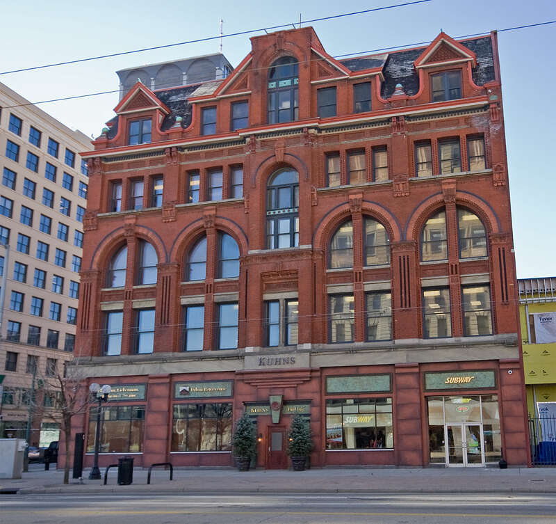 Kuhns Building in Dayton, OH.  Photo by Greg Hume