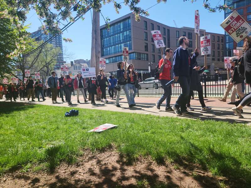 Labor Strike at Rutgers University 121