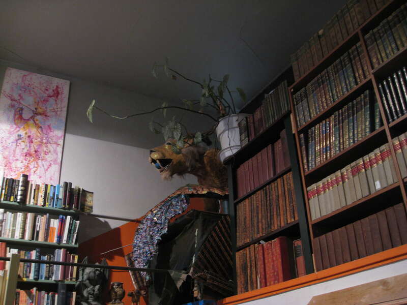 An eclectic shop - I enjoyed it (and of course I found a book....)
&quot;Books are a gateway drug. It starts out innocently enough, reading C.S. Lewis and J.R.R. Tolkien, pretty soon you are reading harder stuff like Kerouac and Burroughs, the next thing