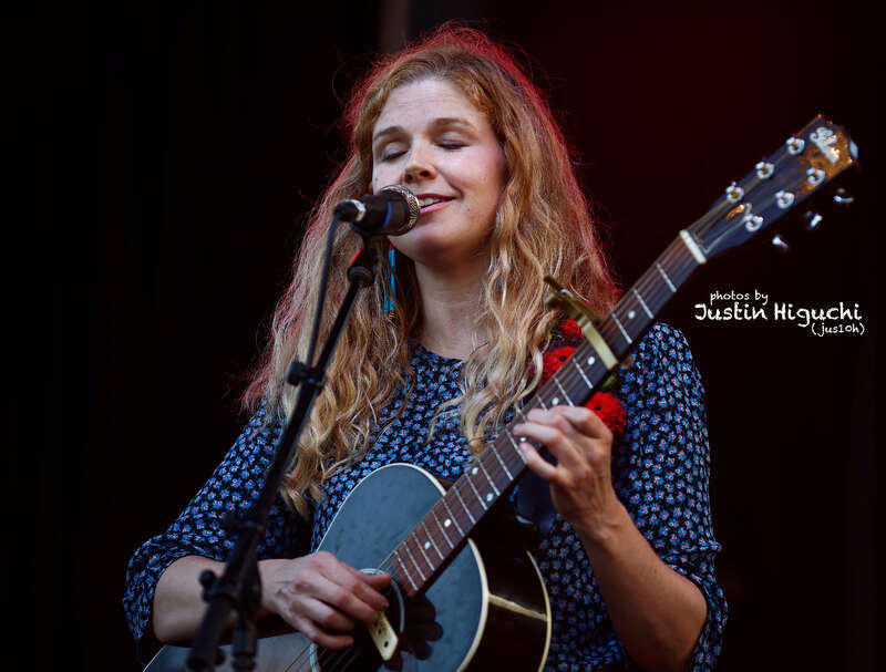 Leslie Stevens performing live at the Port of Los Angeles Lobsterfest in San Pedro California on Saturday July 23rd, 2016.