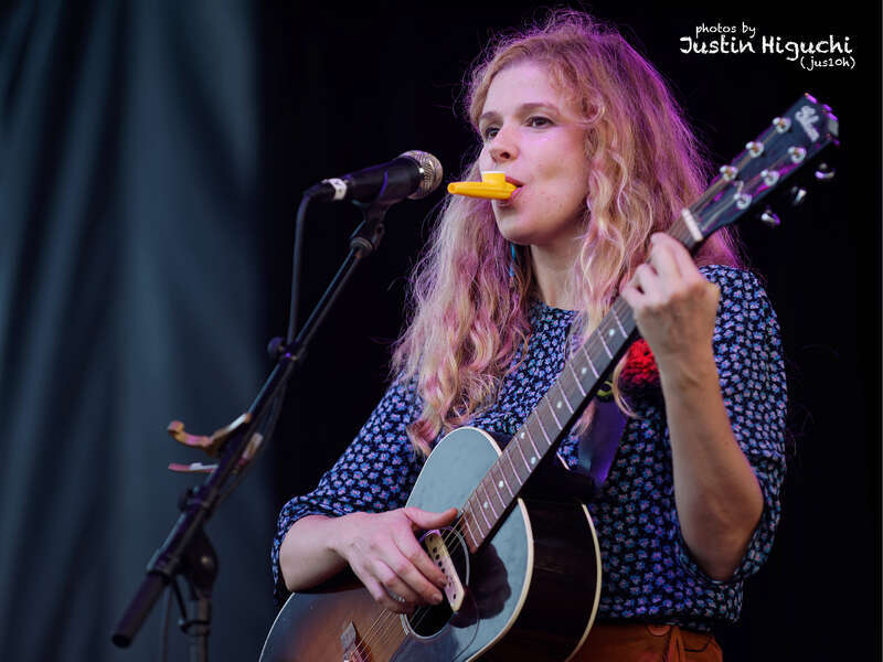 Leslie Stevens performing live at the Port of Los Angeles Lobsterfest in San Pedro California on Saturday July 23rd, 2016.
