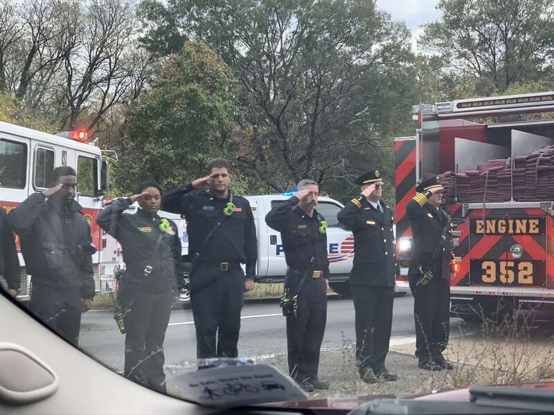 Line of Duty Death Funeral - Alex Graham - November 7, 2019