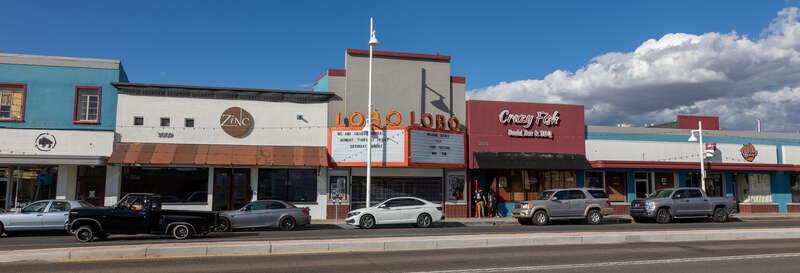 Lobo Theater and adjacent structures, Albuquerque Route 66 (Central Avenue)