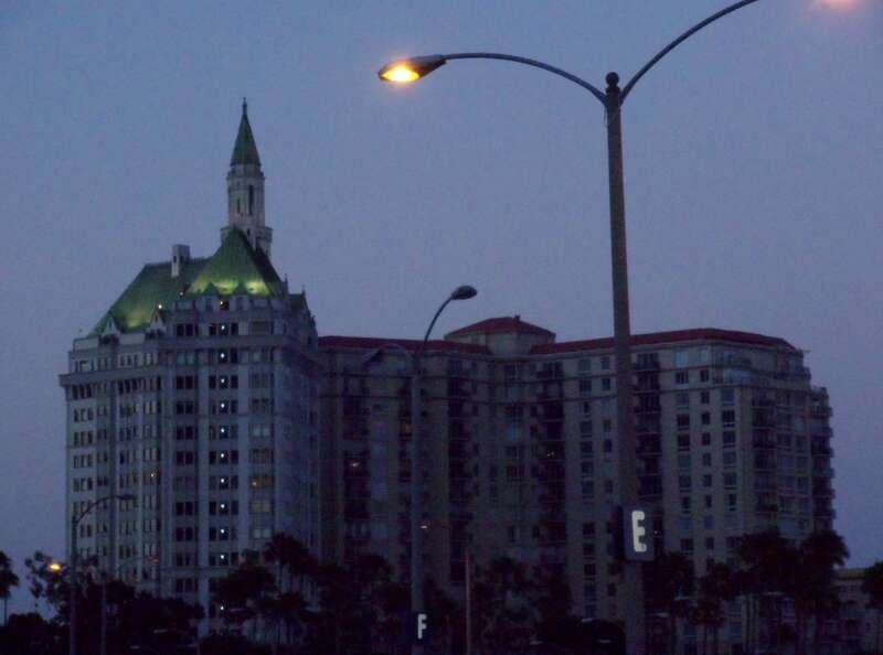 Long Beach California at Night