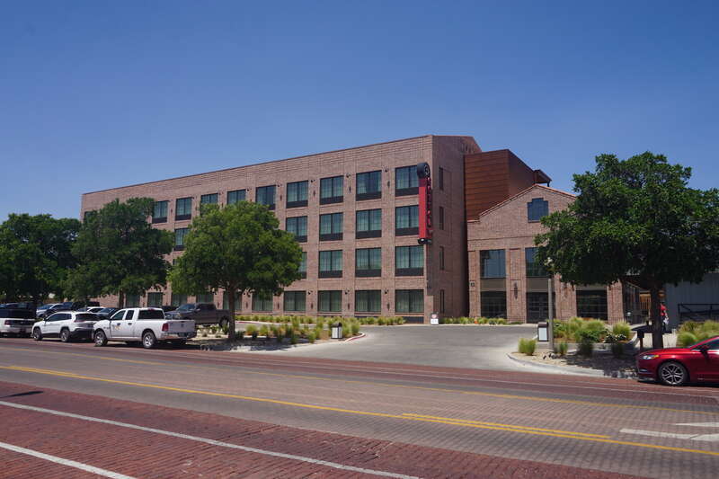 The Cotton Court Hotel in Lubbock, Texas (United States).