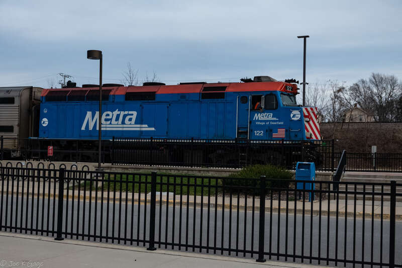 METX 122 at the Station