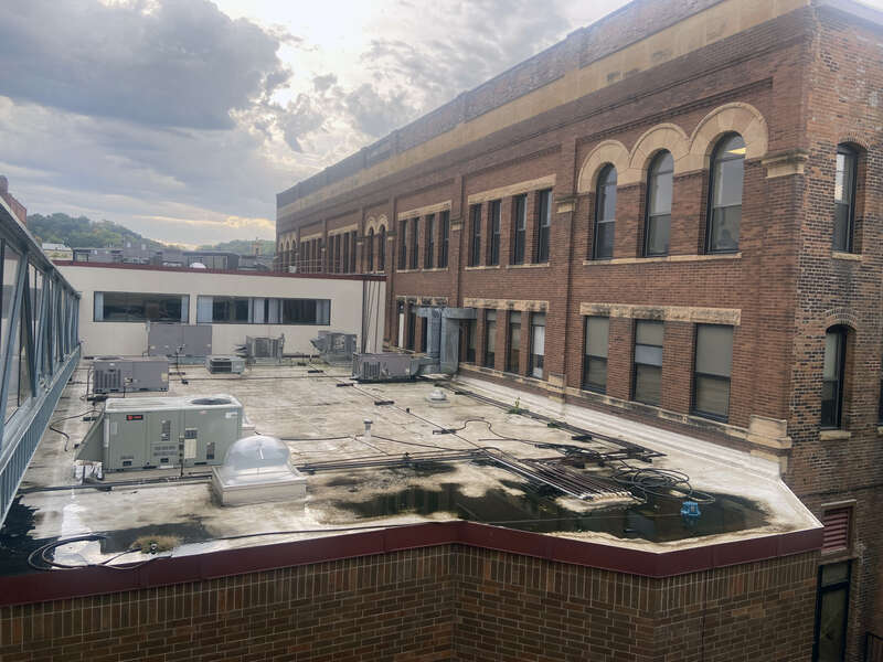 In 1978, in an effort to keep business downtown, the City of Mankato built a mall in the middle of Front Street, a commercial street in downtown to create &quot;Mankato Place Mall&quot;. The mall with its 1978 aesthetics, is a conglomeration of century-old