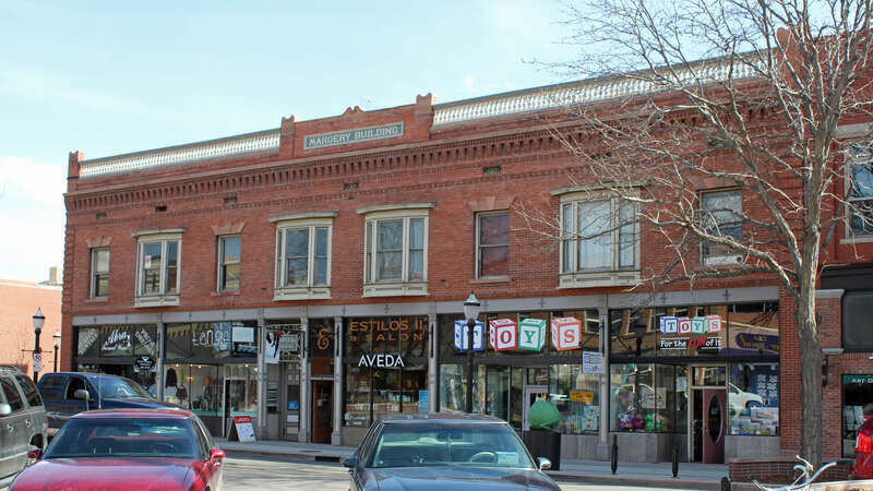 The Margery Building, located at 519-527 Main Street in Grand Junction, Colorado. The property is listed on the National Register of Historic Places.