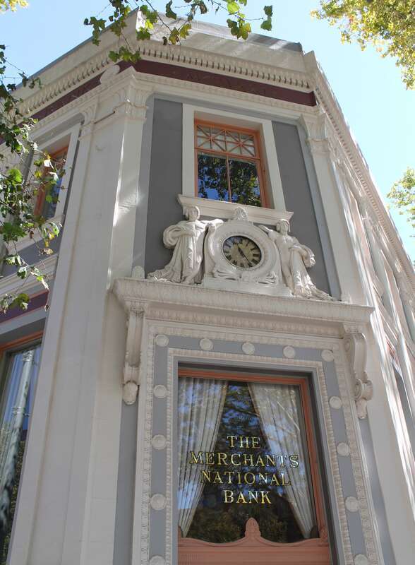Merchants National Bank of Sacramento, 1015 7th St. Sacramento