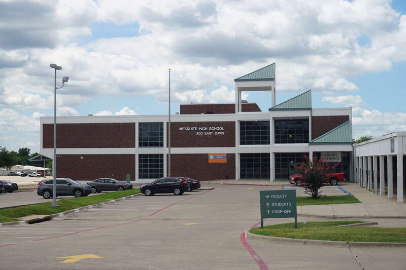Mesquite High School in Mesquite, Texas (United States).