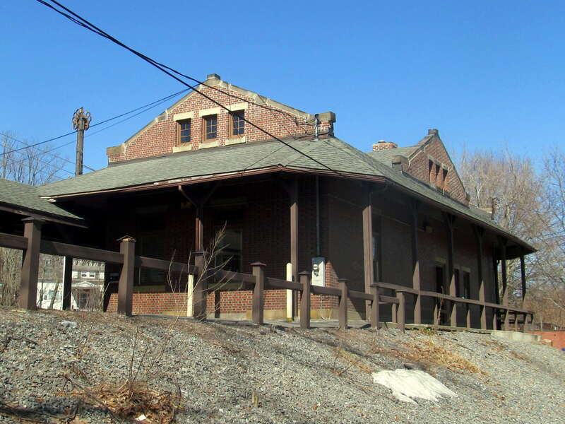 The former Methuen station in April 2015