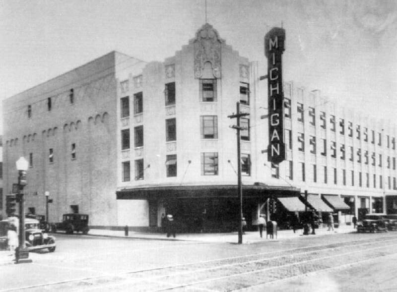 Today it is known as the Frauenthal Center for Performing Arts, but it was built as the Michigan Theater which I believe was actually a movie theater at the time.
Intersection of Western &amp;amp; Third

Muskegon, Michigan