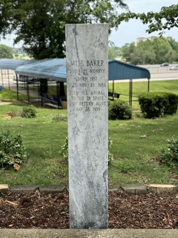 Grave of Miss Baker, Huntsville Alabama