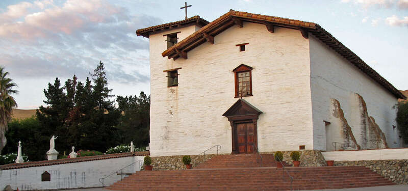 Mission San José — at Mission Blvd at Washington Blvd, Fremont, California, USA. 

Photographed 2008-08-17 from the sidewalk on the west side of Mission Blvd. near the intersection with Washington Blvd.
Registered Historic Places in Alameda County,