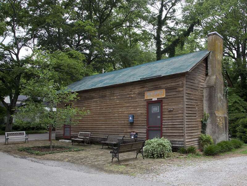 The post office in Mooresville, Alabama.  Built in 1840, it is the oldest operational post office in Alabama.