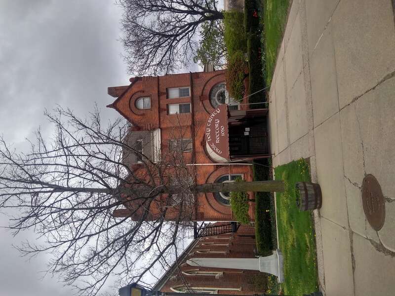 Picture of the Most Holy Trinity Church in Detroit