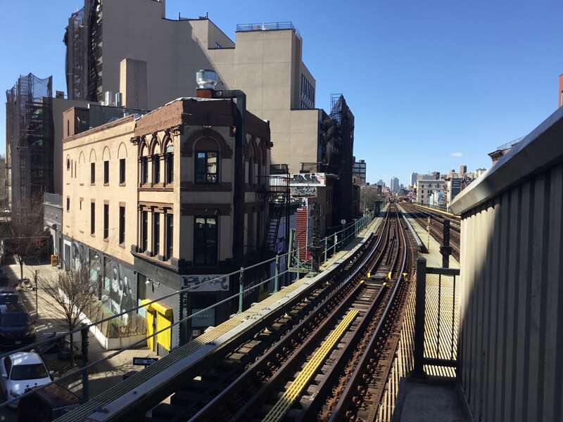 View from the Myrtle Avenue Station