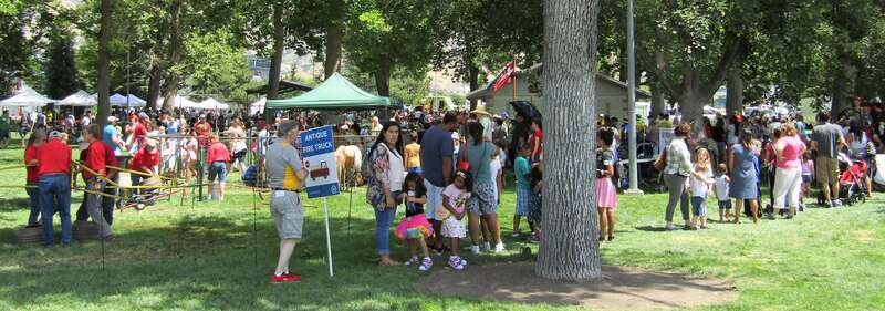 North Park in Provo during Pioneer Day.