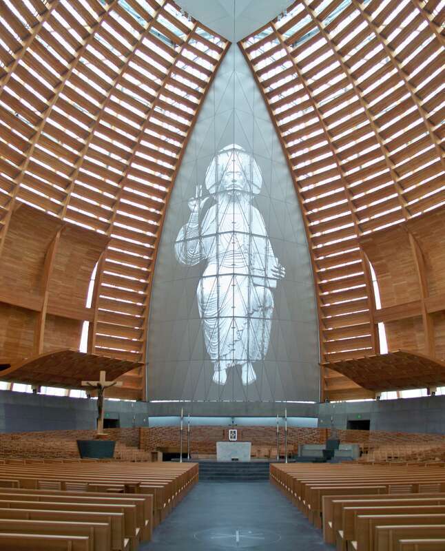 Interior of Cathedral of Christ the Light, Oakland, CA
