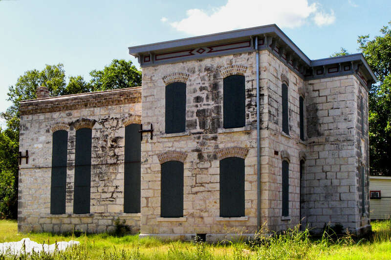 The former Hays County Jail in San Marcos, Texas, United States. The building was listed on the National Register of Historic Places on August 26, 1983.