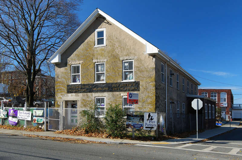Oliver Chace's Thread Mill (office &amp;amp; storage building) (built 1838), Fall River, Massachusetts