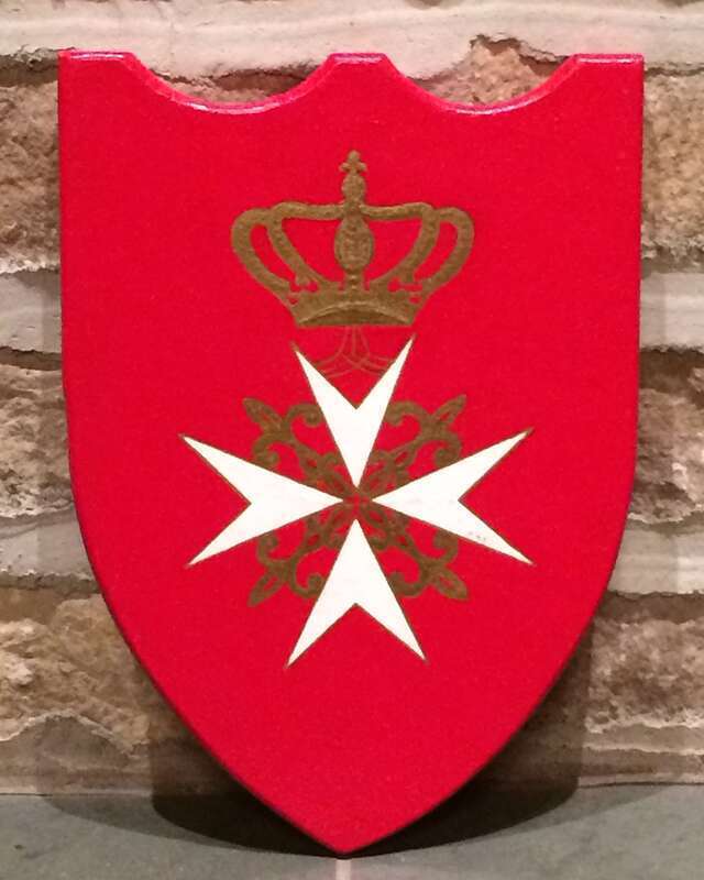 Order of Malta coat of arms - St. Brigid of Kildare (Dublin, Ohio)