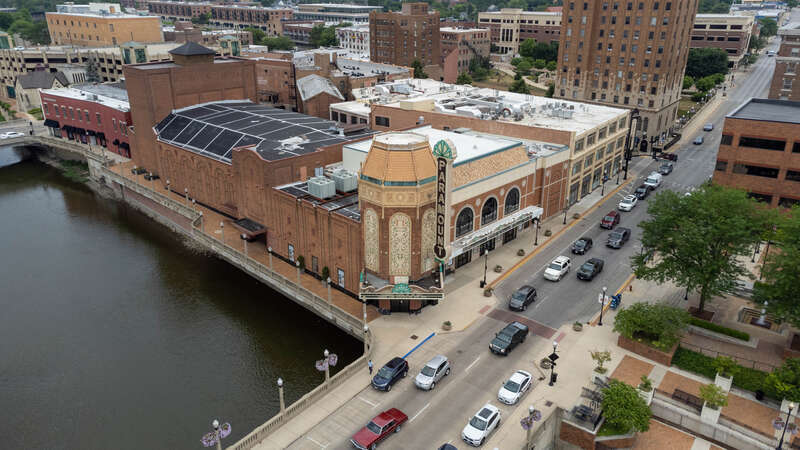 Paramount Theatre in Aurora, Illinois.