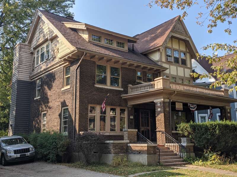 749 Park Place, part of Park Place Historic District (Niagara Falls, New York) in 2020