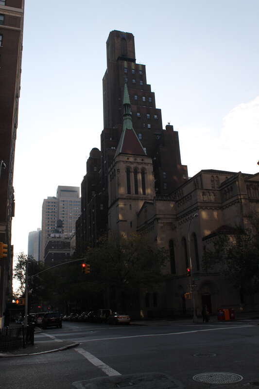 Park Avenue Area on a Sunday Morning