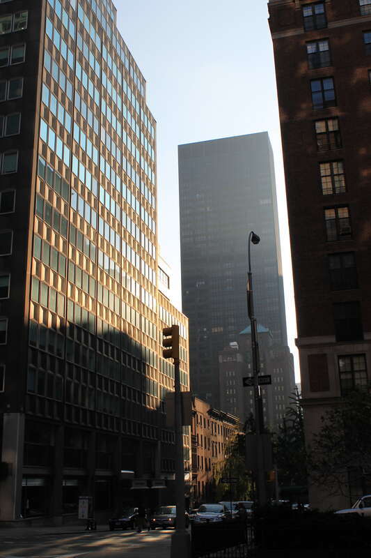 Park Avenue Area on a Sunday Morning