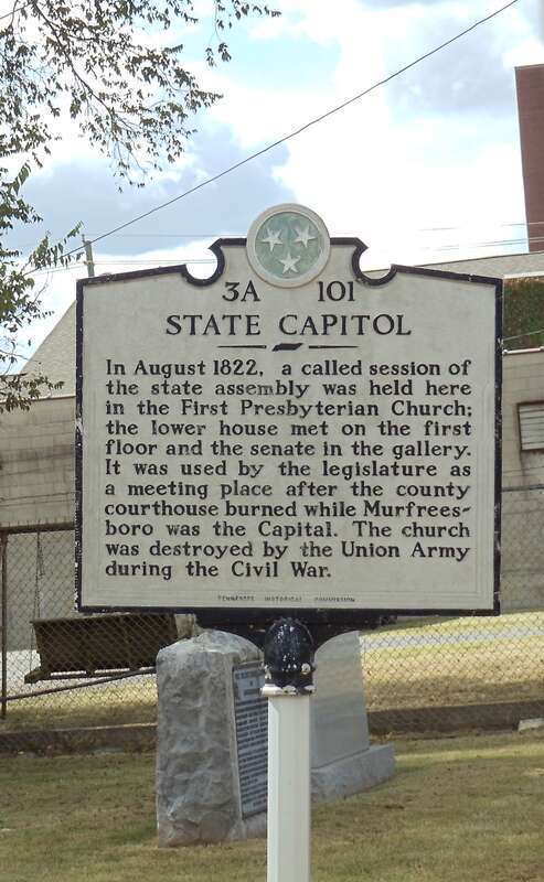 Old First Presbyterian Church grounds and Old City Cemetery