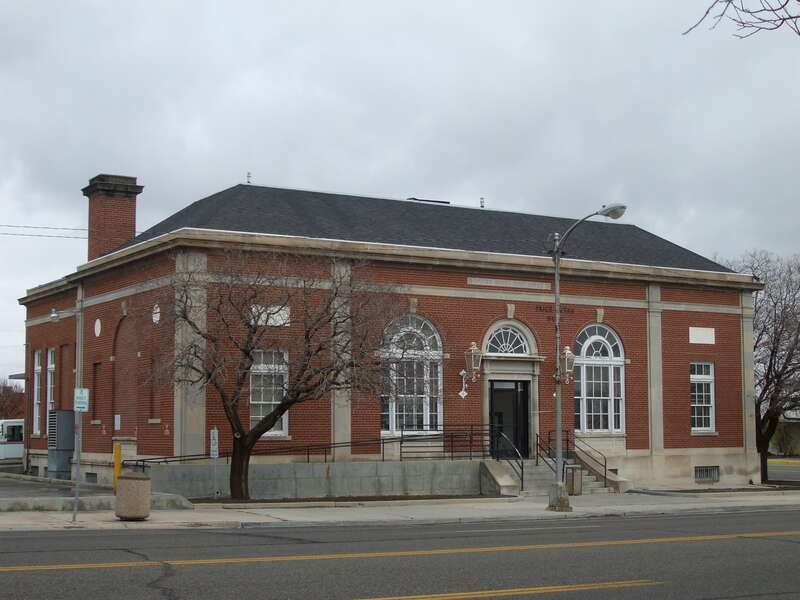 The historic post office in Price, Utah, United States.