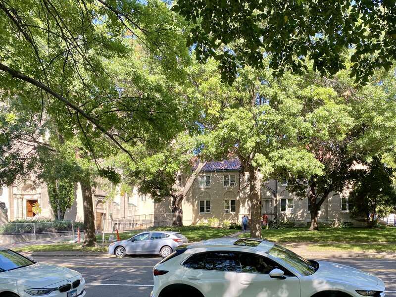 Built between 1919 and 1925 in the Romanesque Revival style, this church, originally known as St. Luke’s Catholic Church, was designed by John Theodore Comès and William Perry of the firm Comès, Perry and McMullen, as well as the Walter Butler Co.