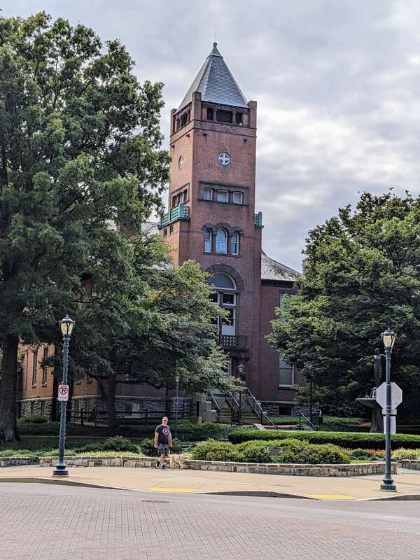 The old Montgomery County courthouse, Maryland