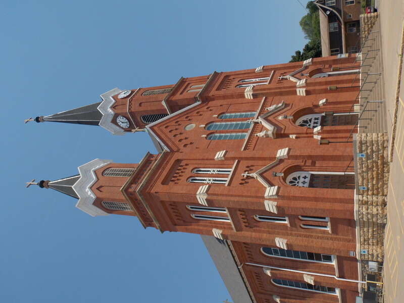 Sacred Heart Catholic Church in Dubuque, Iowa.