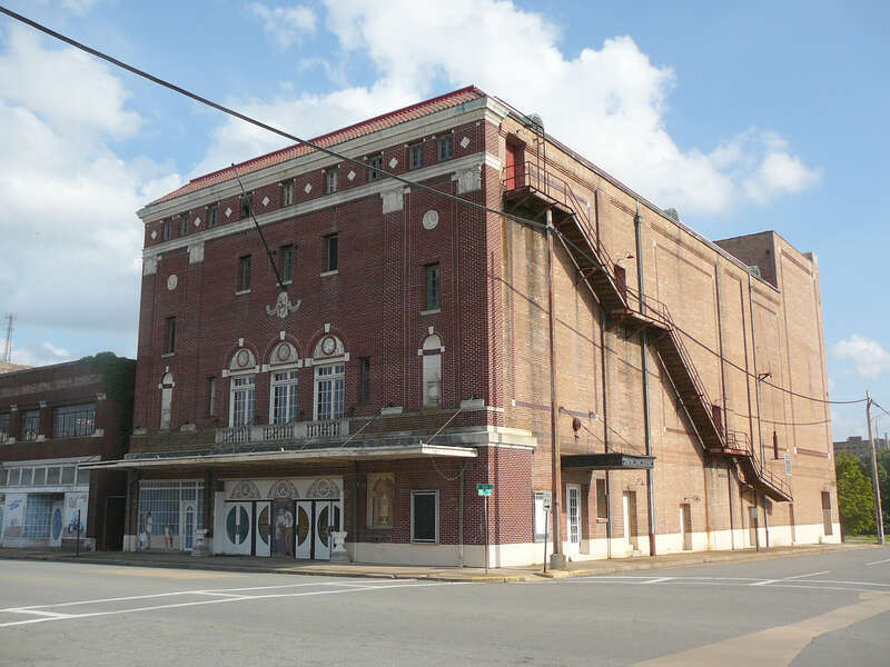 Saenger Theater, Southeastern corner of the junction of W. 2nd Ave. and Pine St. Pine Bluff