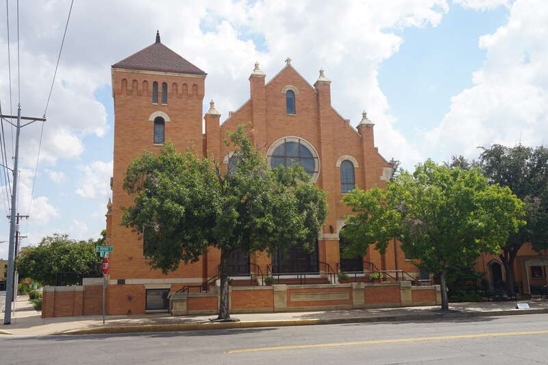 First Presbyterian Church in San Angelo, Texas (United States).