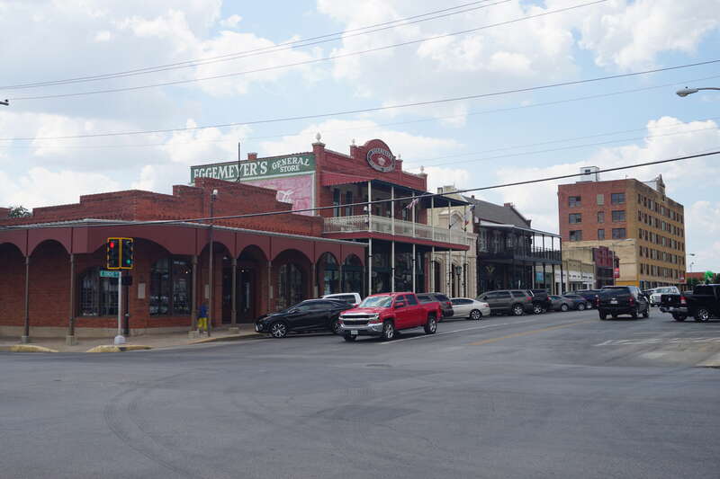 East Concho Avenue in San Angelo, Texas (United States).
